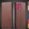 Кожаный чехол с магнитной застежкой для Motorola Moto Edge 50 Fusion, чехол-книжка, чехол-кошелек, сумки для телефона, Capa Fundas Coque