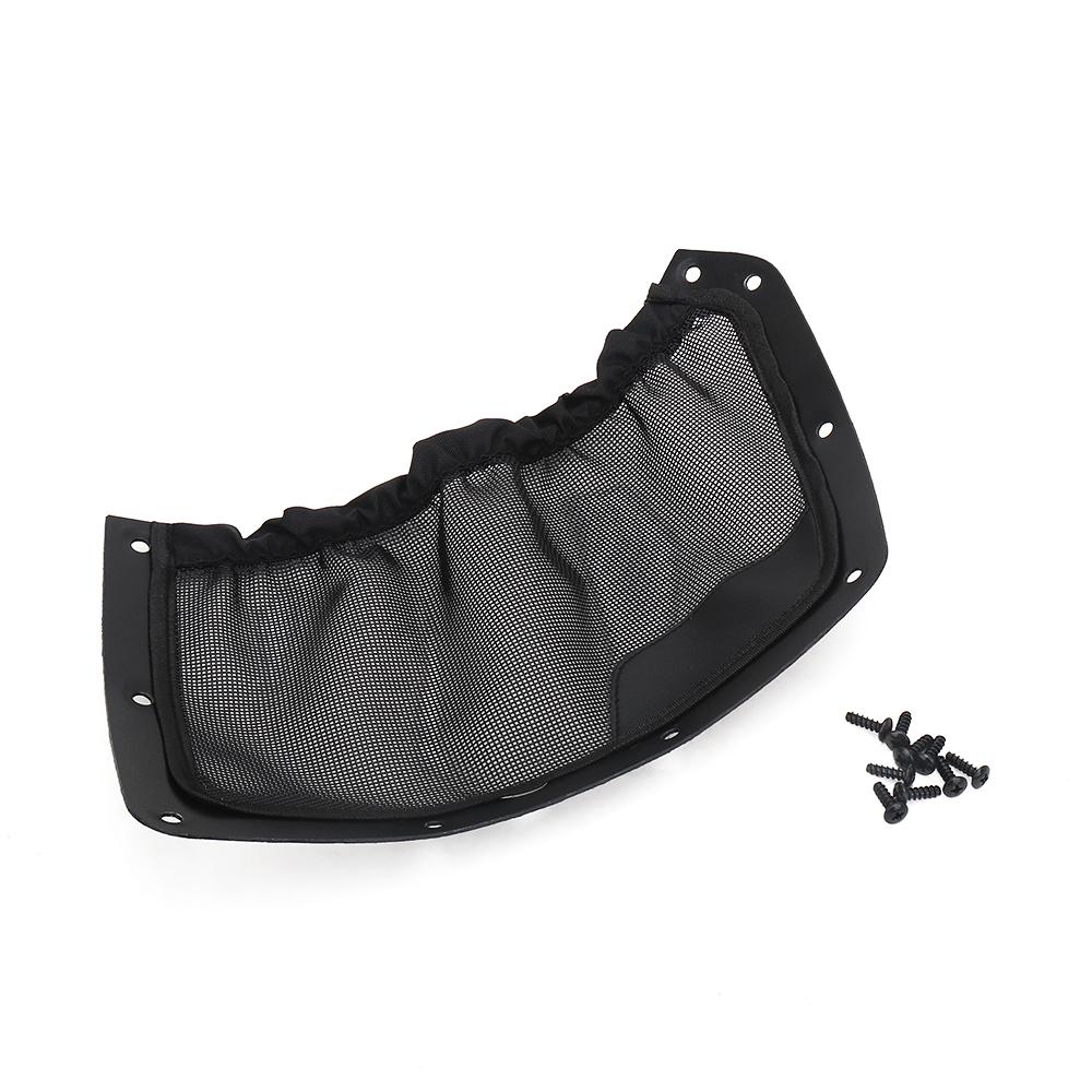 For Can-Am Maverick R For MAVERICK R 2024 New UTV Front Seat Back Storage Pocket Net Cover Rear String Bag Mesh Holder Black