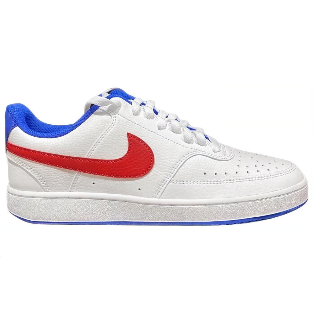 Nike Court Vision Low White University Красные мужские кроссовки DB5945-161