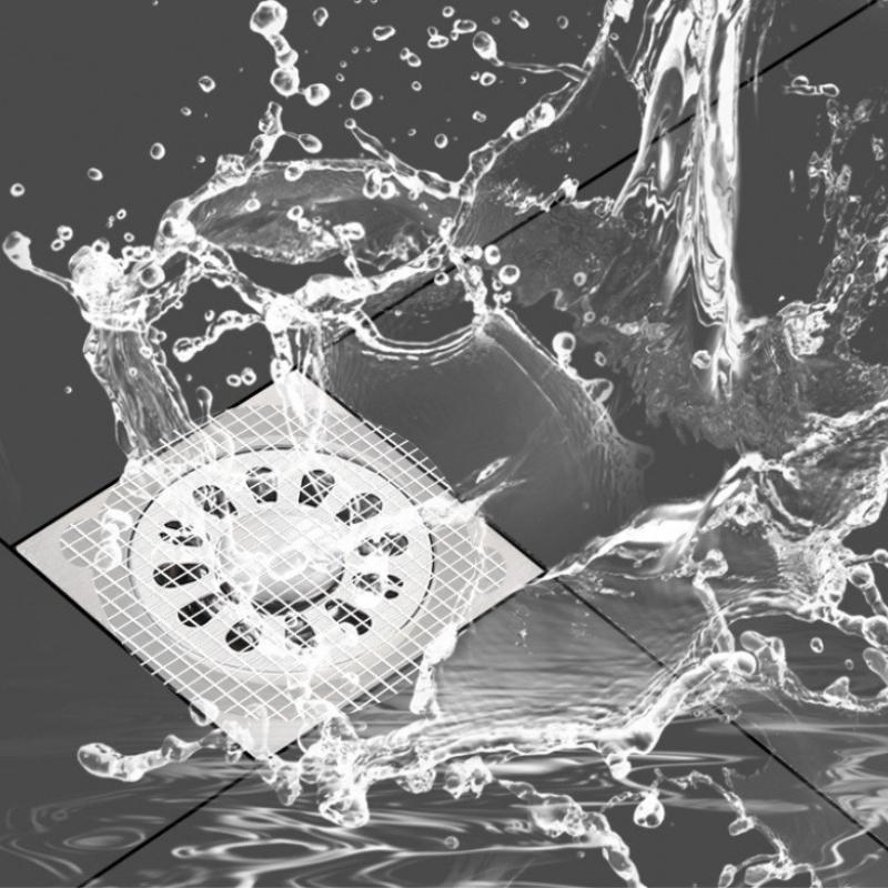 20pcs Shower Drain Hair Catcher Net, PP Material Waterproof and Blockage, Suitable for Kitchen Bathroom Drainage Pipe Eye Patch