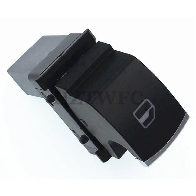 Chrome Window Switch Mirror Button 5K3959857 5ND959565A 5ND959855 for VW Passat B6 Eos Golf 5 6 Plus GTI Mk5 Mk6 Tiguan SCIROCCO