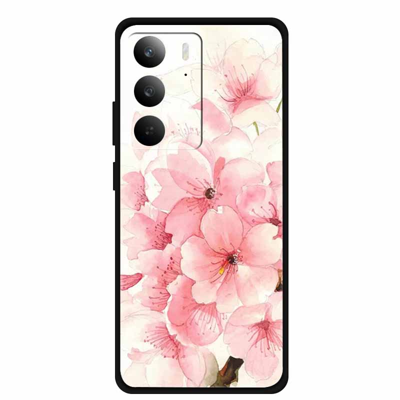 Чехол для телефона из ТПУ для Realme C75 C75X 4G Мягкие силиконовые чехлы Задняя крышка с мультяшными узорами Funda C 75 RMX3941 Модный роскошный бампер