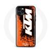 Case - MANIACASE - Iphone 13 Pro Max - Orange - KTM Pattern - Flexible