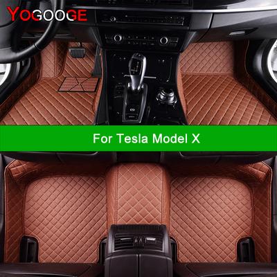 Автомобильные коврики для Tesla Model X Auto Carpets Foot Coche Accessorie