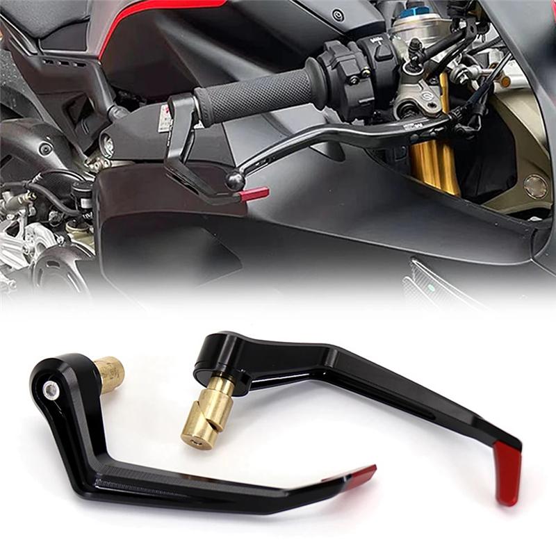A28G-Motorcycle Brake Clutch Levers Guard Protector For DUCATI PANIGALE V4 S SP Handle Bar Grips Guard
