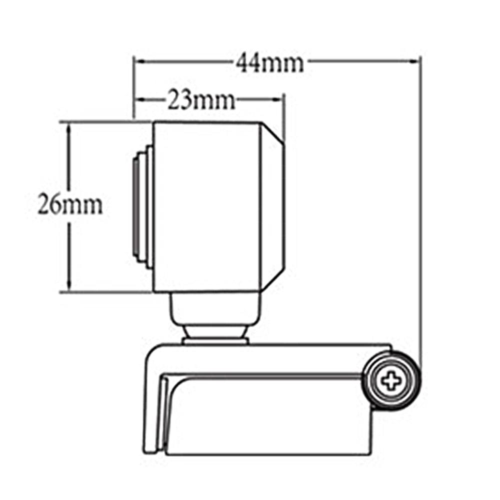 Webcam 1080P with Microphone Inside For PC Computer Live Video Calling Work