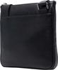 Emporio Armani Men's Leather Messenger Bag Black