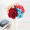 6pcs Fake Flowers Artificial Hydrangea Flowers Stems 47cm Real Touch Hydrangeas for Home Table Centerpieces Wedding Party Decoration