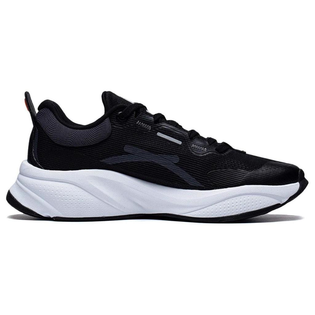 Li Ning Мягкие нескользящие низкие повседневные кроссовки мужские Черные AGLT051-4