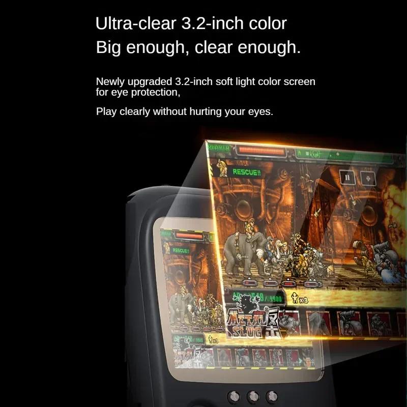 Ultra Clear 3.2 Inch Color Display 2024 New Handheld Game Console Power Bank Can Be Connected To A Tv Childhood Arcade Games