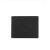 Daks Black Dd Plate Logo Matte Leather Wallet Dbwa8e363bk