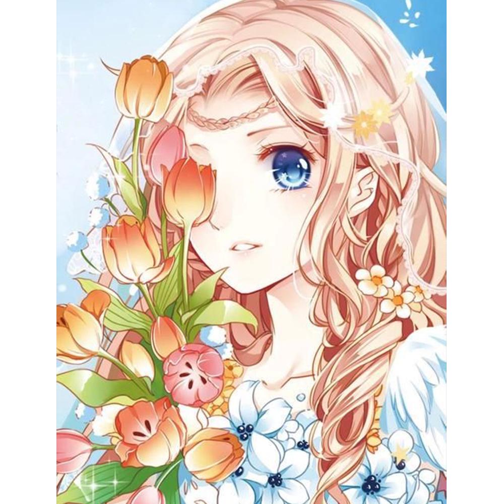 Diamond Painting 5D DIY Full Drill Round Diamond Embroidery Diamond Mosaic Picture Of Rhinestone Decoration