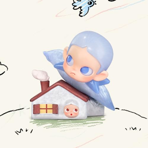 POP MART ZSIGA Серия Borderline Drifter [Набор из 12 штук] Фигурки Pop Mart Gachapon в слепых коробках, Пластиковые модели, Премиальные игрушки, Мягкий ПВХ, Ориги