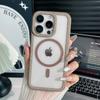 Чехол для мобильного телефона Apple 16 ProMax Flash Drill Подходит для IPhone 15 Прозрачный Страз 17 Магнитный Твердый Чехол из ПК Чехол для защиты