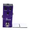 Guitar Distortion Effector Metal Shell Multiple Tones Electric Guitar Effect Pedal Knob Adjustment AN‑03 Purple