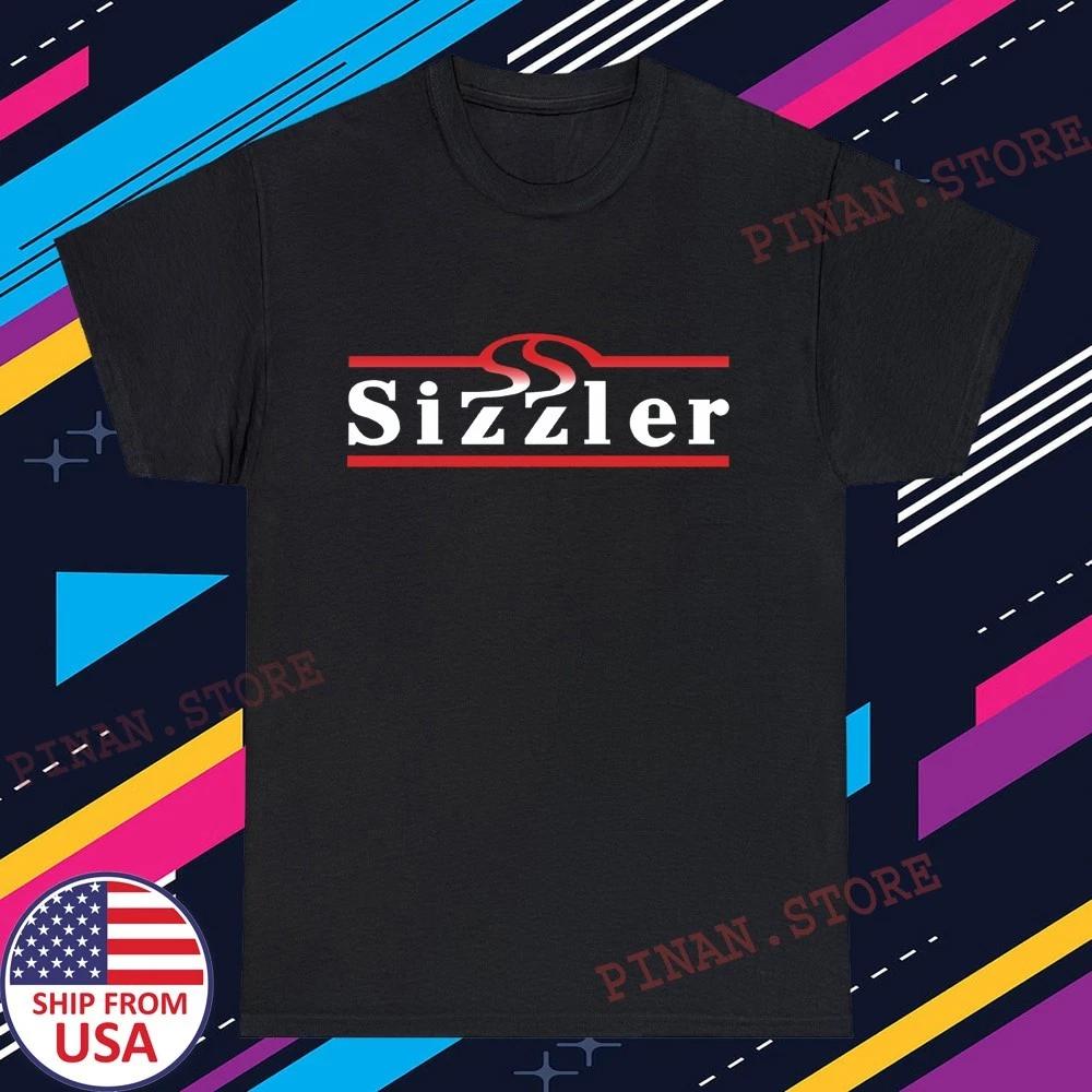 Sizzler Restaurant Men's Black Size S-5XL