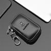 Leather Car Key Fob Case Cover Keychain Zipper Bag Protection Shell For Mercedes Benz W204 W205 W212 W213 W221 W177 W246 GLC GLA PA9