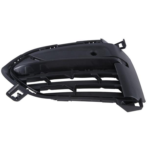 Front Left Black ABS Fog Light Grille Cover for Bao Bumper