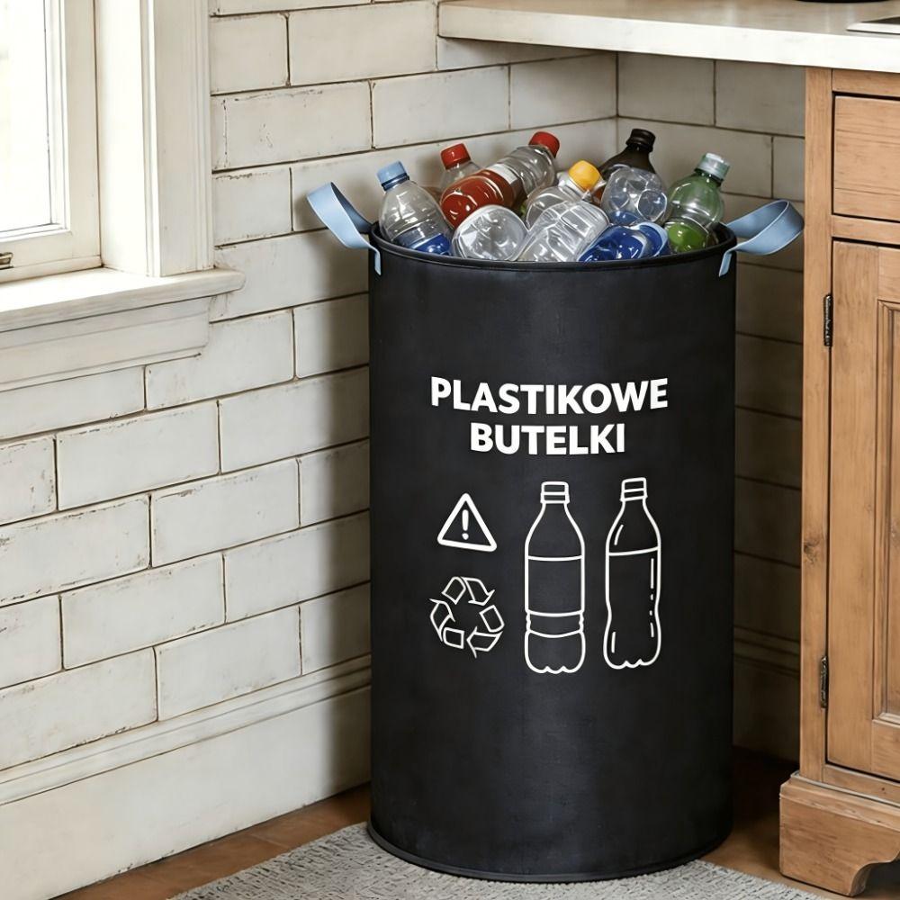 Foldable Collapsible Storage Bin Oxford Cloth Bottle Recycling Container Kitchen Classification