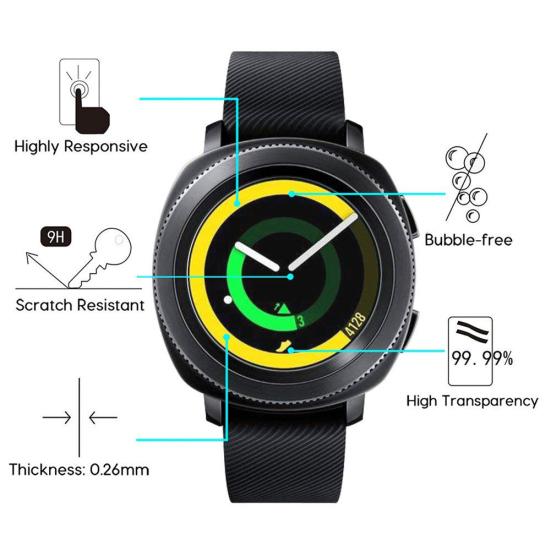 3 шт. Защитная пленка высокой прозрачности для Sam-sung Galaxy Watch 42/46 мм Gear Sport S2 S3