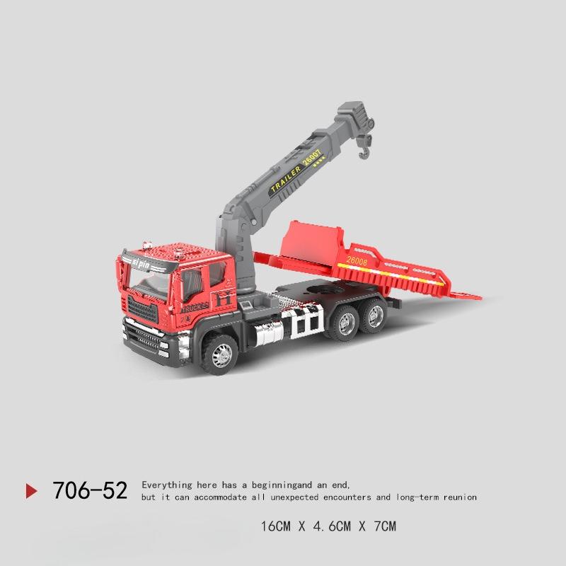 Simulation Truck Toy Car Children's Transporter Dump Truck Inertia Green Construction Vehicle