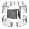 Dog Playpen Storage Bag Fence Travel Portable for Easy Storage,Strong Support,Lightweight
