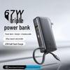 BASEUS 67W 3-in-1 Portable Charger & Power Bank