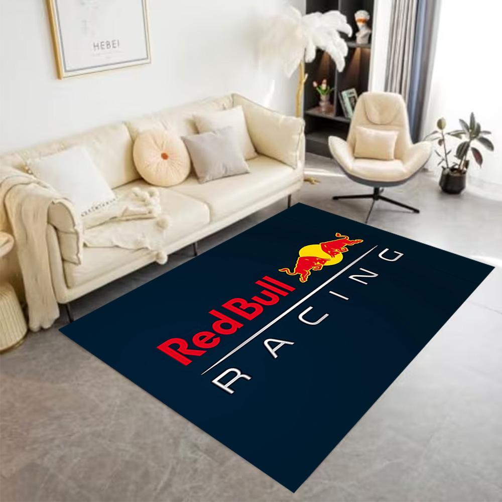 Energy Drink Brand Logo Floor Mat Design for Outdoor Bedrooms Game Room Entryway Anti-slip Rug Decorate Offices Birthday/Christmas Gift