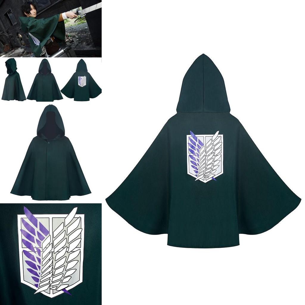 High Quality Attack On Titan Cloak Cosplay Legion Wings Of Liberty Levi Ackerman Cape