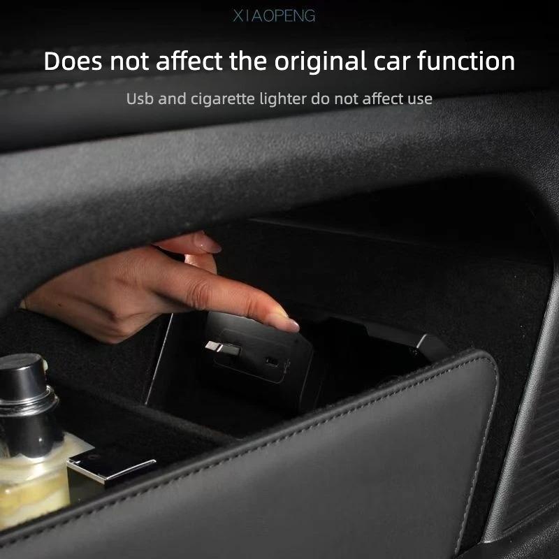 Dedicated Car Lower Central Console Storage Box For Xpeng G6 2023 - 2026 Modified Interior Accessories