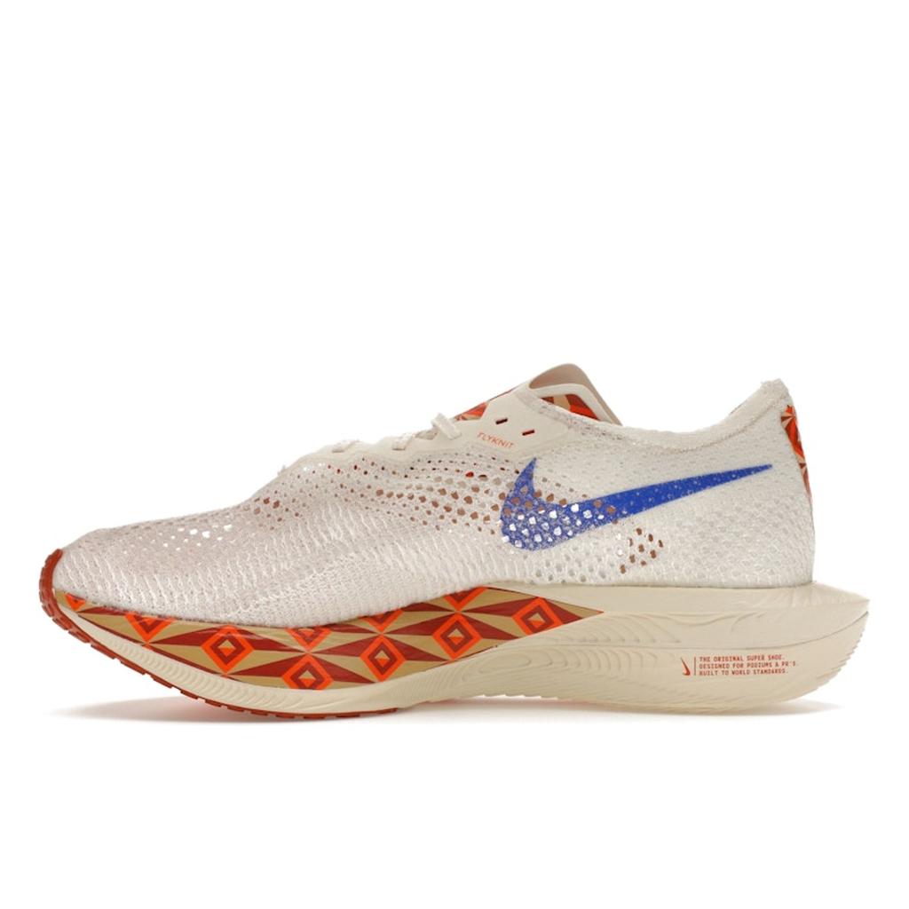 Nike ZoomX VaporFly Next% 3 Blue Ribbon Спортивные мужские кроссовки Кремовый парус Hyper-Royal FQ7676-100
