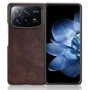 Чехол для Xiaomi Mix Fold 4 5G, текстура личи, ПУ-кожа + ПК, чехол для телефона