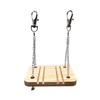 Pet Supplies Hamster Toys Solid Wood Platform Swing Wooden Molar Hanging Suspension Bridge
