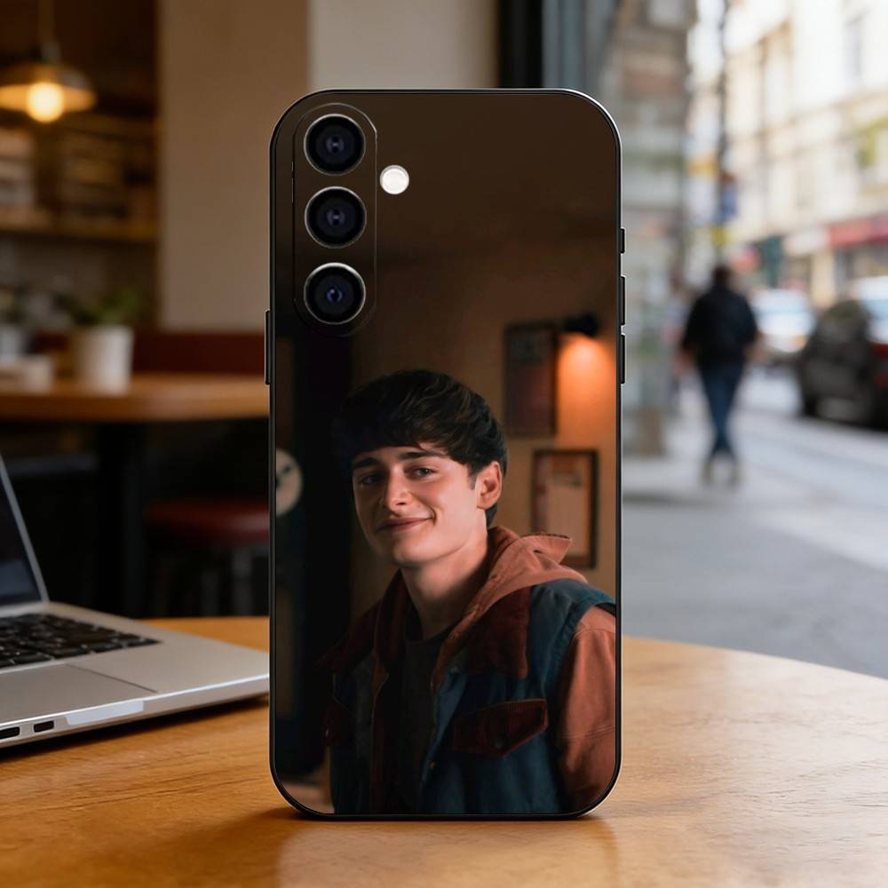 N-Noah Schnapp Pride True Self Phone Case For Samsung Galaxy A73,A72,A71,A70,A53,A52,A51,Soft Silicone Black Cover