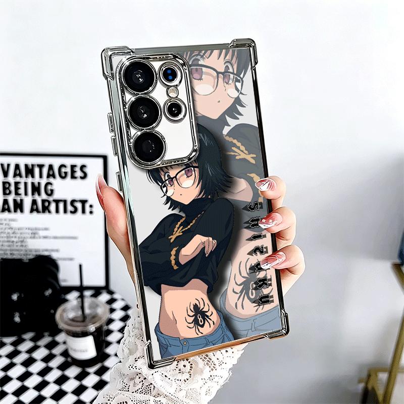 Чехол для телефона Hunter X-Hunters Shizuku с покрытием для Samsung Galaxy S24 S25 FE S26 Edge S23 Ultra S22 S21 Plus S20, противоударный с подушкой безопасности