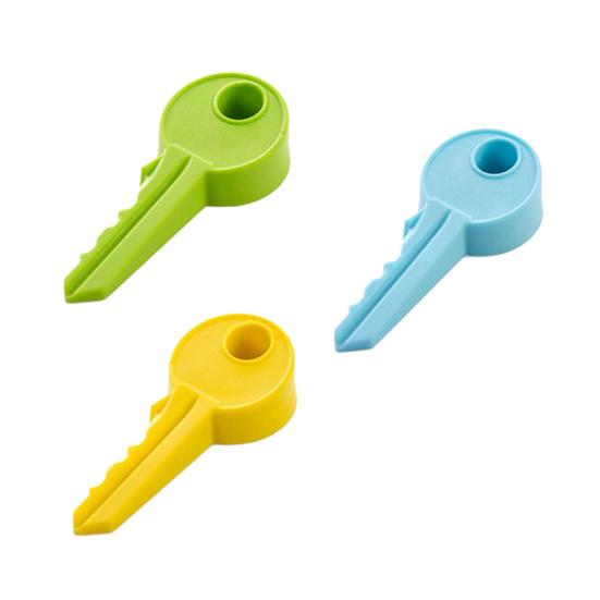 Novelty Stopper Silicone Rubber Key Decor Door Stop Wedge for Baby Protection
