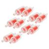 5 PCS Circulate Plastic Black Red Air Pump Co2 System One Way Non-Return Aquarium Check Valve