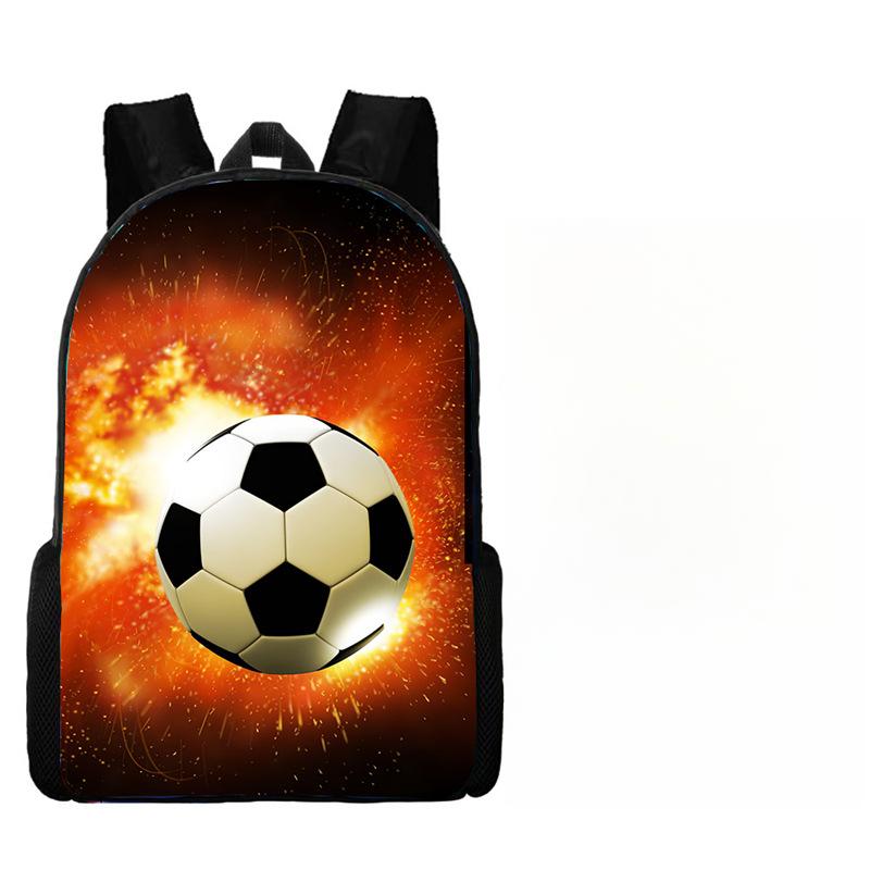 Футбольная школьная сумка для детей начальной и средней школы, мальчиков и девочек, двойное плечо и задняя часть