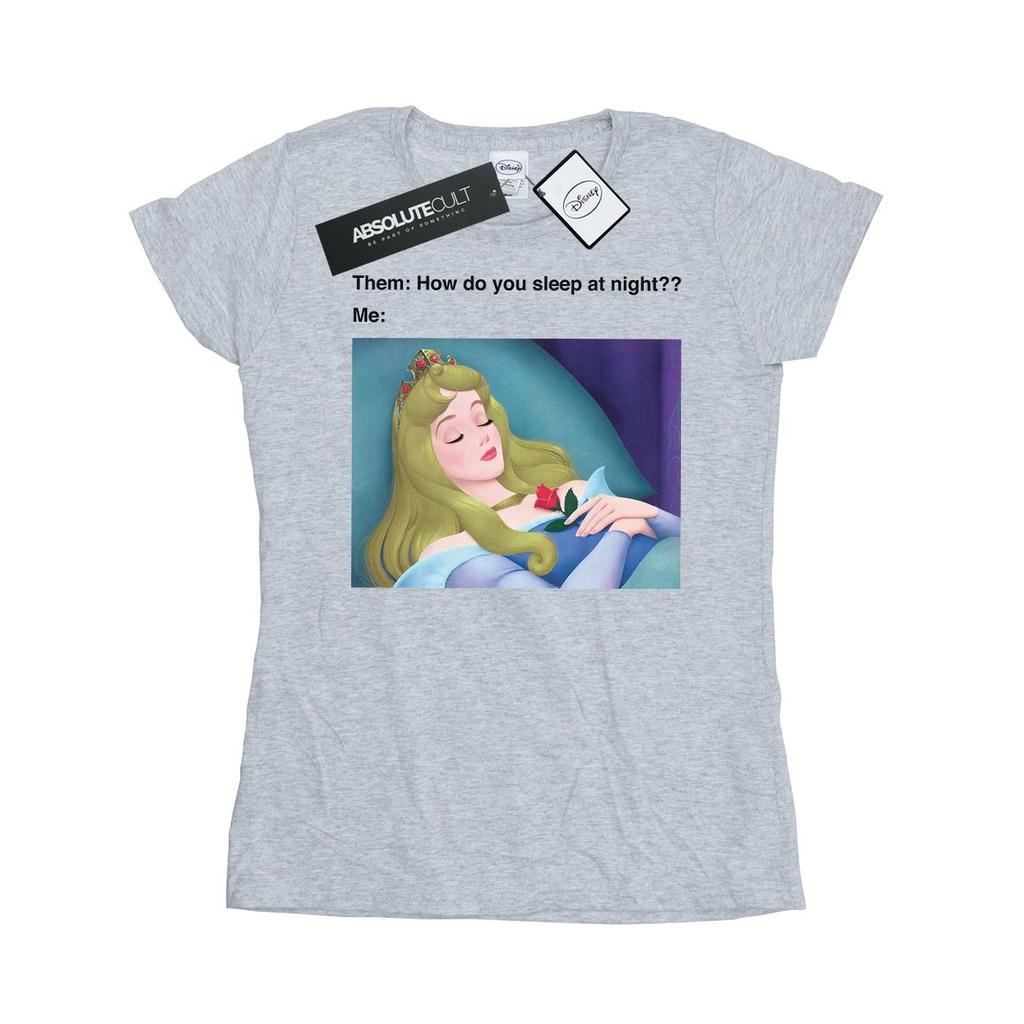 Disney Womens/Ladies Sleeping Beauty Meme Cotton T-Shirt