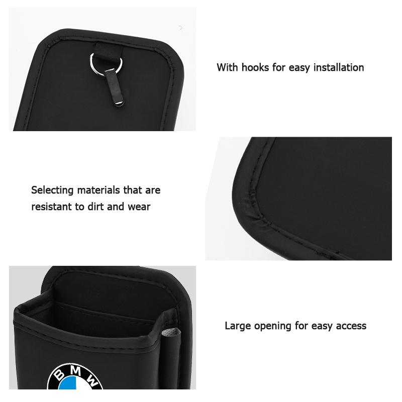 Car Air Vent Storage Pocket Phone Holder Coin Key Card Organizer For BMW M3 M5 X3 E93 F10 F20 F30 F40 F15 F25 F26 F31 F49 F86