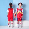 Kids Short Sleeve Basketball Jersey Performance Shirt Kindergarten Primary School