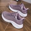 Женская обувь, дышащие кроссовки, женские повседневные розовые туфли, женские сетчатые спортивные прогулочные кроссовки, большие размеры