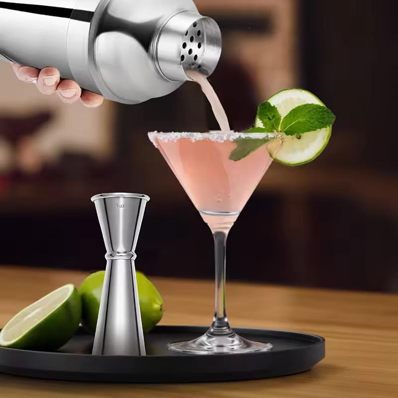 550ml Stainless Steel Cocktail Shaker Mixer Wine Martini Shaker Wine Shaker Boston Bartender Drink Bar Accessories Tools