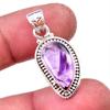 Natural Cacoxenite Gemstone 925 Solid Sterling Silver Jewelry Pendant 1.25" E7t62