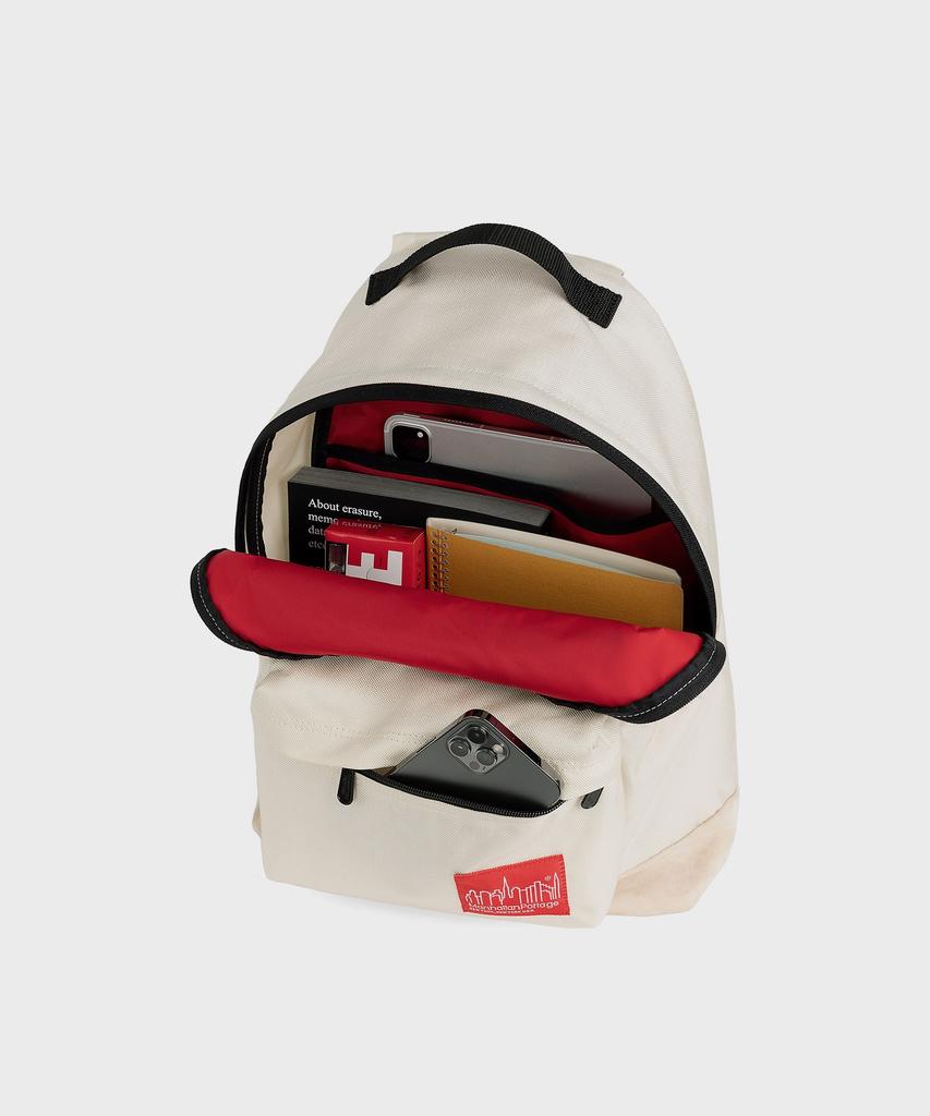 Manhattan Portage 1209 Рюкзак Big Apple M Слоновая кость Замша