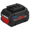 Perforateur SDS-Max Bosch Professional Biturbo 18V-36C GBH + 7J + 2 batteries Procore 5,5Ah + chargeur + Coffret - 0611915003