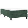 VidaXL Divan Bed with Mattress Dark Green 90x200 Cm - Model 3144312