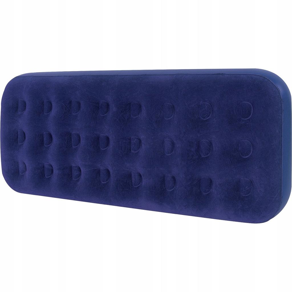 Single Inflatable Mattress For Inflating, Portable, Foldable, Flocked