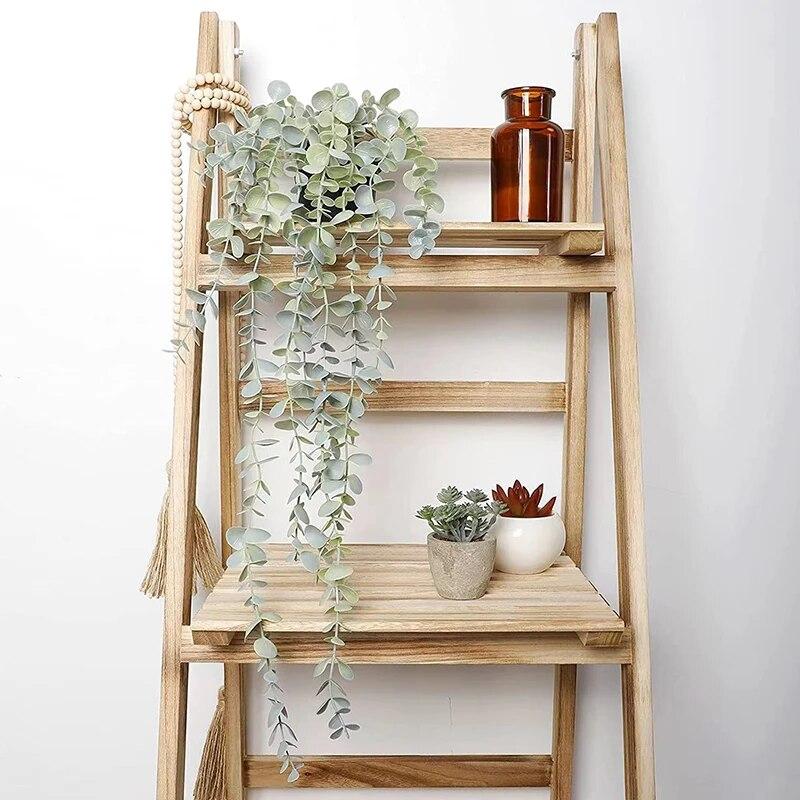 1 шт., 22 дюйма, искусственные висячие растения эвкалипта для домашнего декора, искусственное растение, искусственное свисающее растение для внутреннего и наружного декора