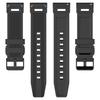 22mm Universal Silicone Watch Band For Huawei Watch GT 5 Pro 46mm/GT 5 46mm/GT 4 46mm Vertical Stripes Strap